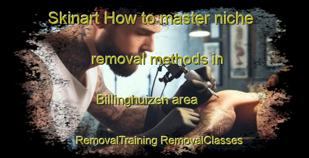 Skinart How to master niche removal methods in Billinghuizen area | #RemovalTraining #RemovalClasses #SkinartTraining-Netherlands