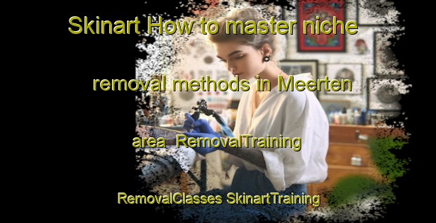 Skinart How to master niche removal methods in Meerten area | #RemovalTraining #RemovalClasses #SkinartTraining-Netherlands