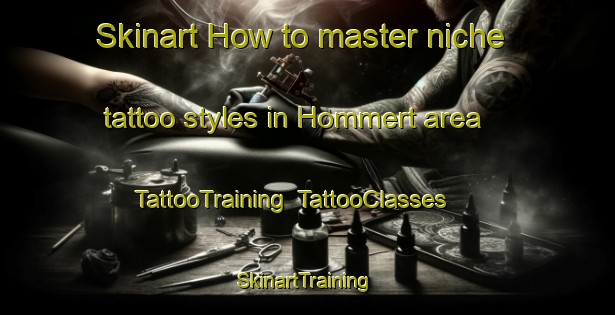Skinart How to master niche tattoo styles in Hommert area | TattooTraining | TattooClasses | SkinartTraining-Netherlands