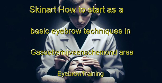 Skinart How to start as a basic eyebrow techniques in Gasselternijveenschemond area | EyebrowTraining | EyebrowClasses | SkinartTraining-Netherlands