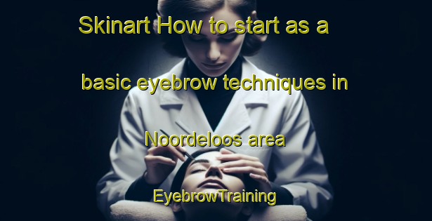 Skinart How to start as a basic eyebrow techniques in Noordeloos area | EyebrowTraining | EyebrowClasses | SkinartTraining-Netherlands