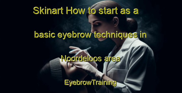 Skinart How to start as a basic eyebrow techniques in Noordeloos area | EyebrowTraining | EyebrowClasses | SkinartTraining-Netherlands