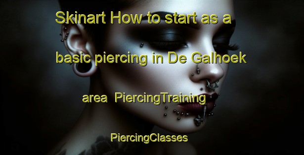 Skinart How to start as a basic piercing in De Galhoek area | PiercingTraining | PiercingClasses | SkinartTraining-Netherlands