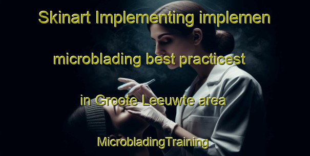 Skinart Implementing implemen microblading best practicest in Groote Leeuwte area | #MicrobladingTraining #MicrobladingClasses #SkinartTraining-Netherlands