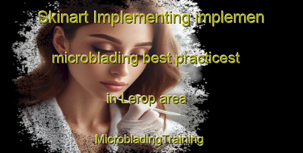 Skinart Implementing implemen microblading best practicest in Lerop area | #MicrobladingTraining #MicrobladingClasses #SkinartTraining-Netherlands