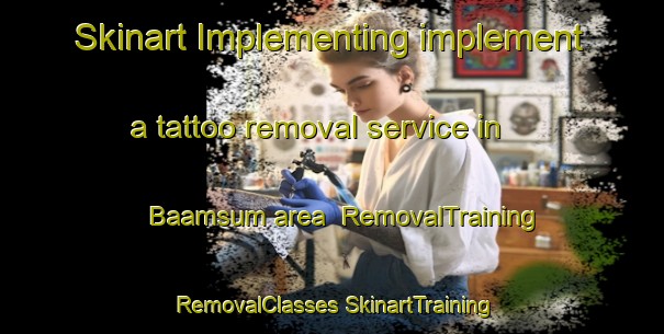 Skinart Implementing implement a tattoo removal service in Baamsum area | #RemovalTraining #RemovalClasses #SkinartTraining-Netherlands