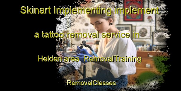 Skinart Implementing implement a tattoo removal service in Helden area | RemovalTraining | RemovalClasses | SkinartTraining-Netherlands