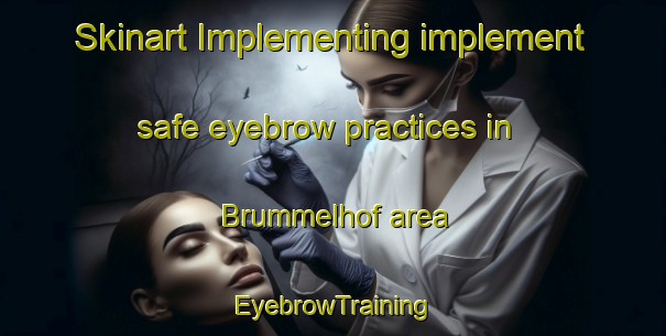 Skinart Implementing implement safe eyebrow practices in Brummelhof area | EyebrowTraining | EyebrowClasses | SkinartTraining-Netherlands