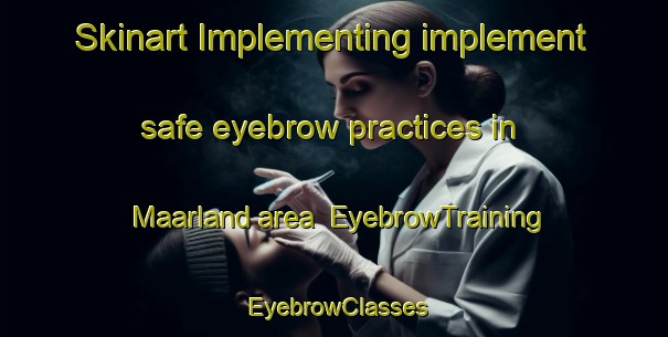 Skinart Implementing implement safe eyebrow practices in Maarland area | EyebrowTraining | EyebrowClasses | SkinartTraining-Netherlands