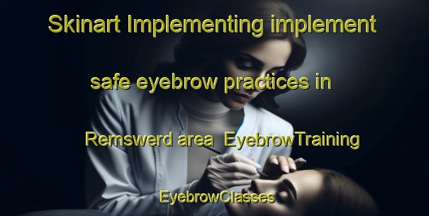 Skinart Implementing implement safe eyebrow practices in Remswerd area | EyebrowTraining | EyebrowClasses | SkinartTraining-Netherlands