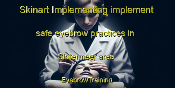 Skinart Implementing implement safe eyebrow practices in Slotermeer area | EyebrowTraining | EyebrowClasses | SkinartTraining-Netherlands