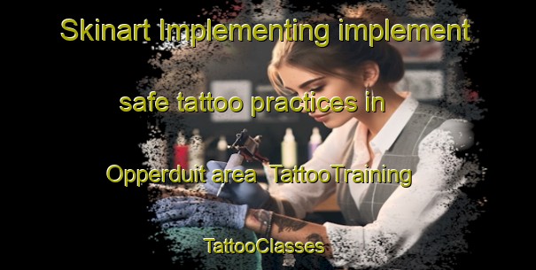 Skinart Implementing implement safe tattoo practices in Opperduit area | TattooTraining | TattooClasses | SkinartTraining-Netherlands