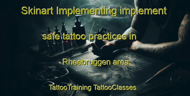 Skinart Implementing implement safe tattoo practices in Rheebruggen area | #TattooTraining #TattooClasses #SkinartTraining-Netherlands