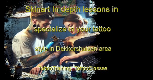Skinart In-depth lessons in specialize in your tattoo style in Dekkershuizen area | TattooTraining | TattooClasses | SkinartTraining-Netherlands