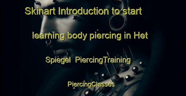 Skinart Introduction to start learning body piercing in Het Spiegel | PiercingTraining | PiercingClasses | SkinartTraining-Netherlands