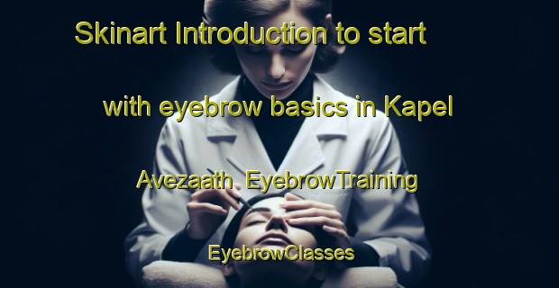 Skinart Introduction to start with eyebrow basics in Kapel Avezaath | EyebrowTraining | EyebrowClasses | SkinartTraining-Netherlands