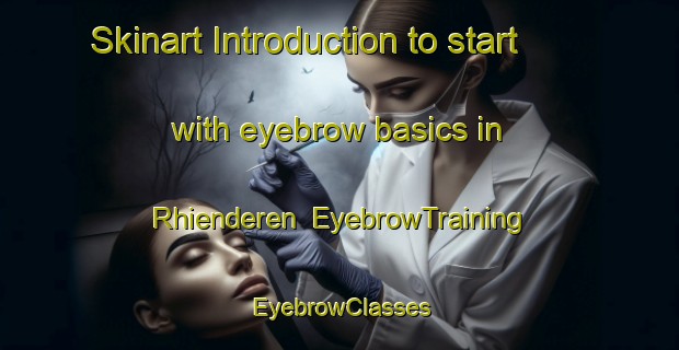 Skinart Introduction to start with eyebrow basics in Rhienderen | EyebrowTraining | EyebrowClasses | SkinartTraining-Netherlands
