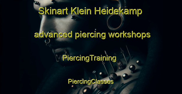 Skinart Klein Heidekamp advanced piercing workshops | #PiercingTraining #PiercingClasses #SkinartTraining-Netherlands