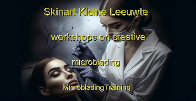 Skinart Kleine Leeuwte workshops on creative microblading | #MicrobladingTraining #MicrobladingClasses #SkinartTraining-Netherlands