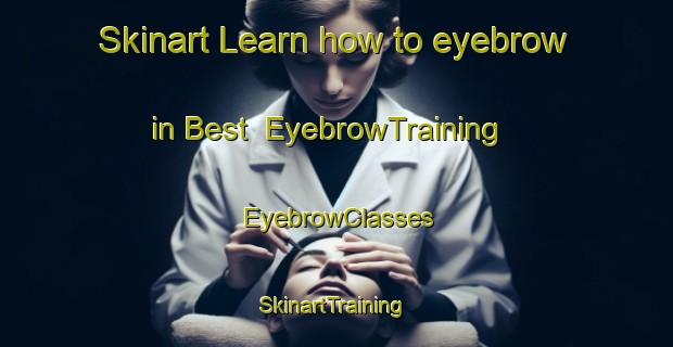 Skinart Learn how to eyebrow in Best | EyebrowTraining | EyebrowClasses | SkinartTraining-Netherlands