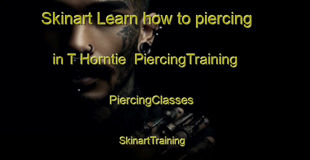 Skinart Learn how to piercing in T Horntie | PiercingTraining | PiercingClasses | SkinartTraining-Netherlands