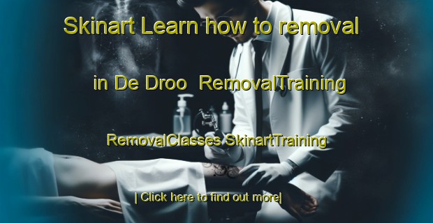 Skinart Learn how to removal in De Droo | #RemovalTraining #RemovalClasses #SkinartTraining-Netherlands