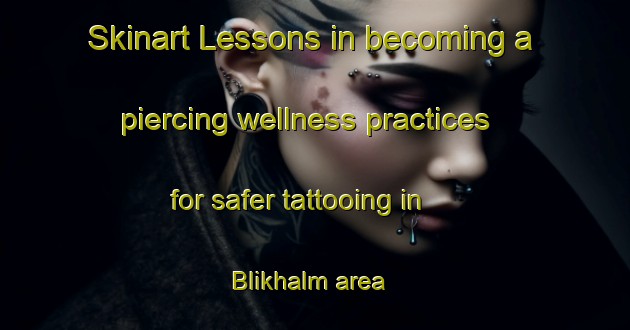 Skinart Lessons in becoming a piercing wellness practices for safer tattooing in Blikhalm area | PiercingTraining | PiercingClasses | SkinartTraining-Netherlands