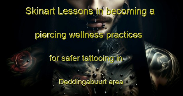 Skinart Lessons in becoming a piercing wellness practices for safer tattooing in Deddingabuurt area | PiercingTraining | PiercingClasses | SkinartTraining-Netherlands