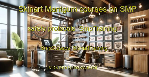 Skinart Mantgum courses on SMP safety protocols | SmpTraining | SmpClasses | SkinartTraining-Netherlands