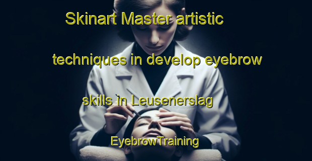 Skinart Master artistic techniques in develop eyebrow skills in Leusenerslag | EyebrowTraining | EyebrowClasses | SkinartTraining-Netherlands