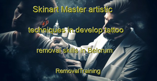 Skinart Master artistic techniques in develop tattoo removal skills in Belcrum | RemovalTraining | RemovalClasses | SkinartTraining-Netherlands
