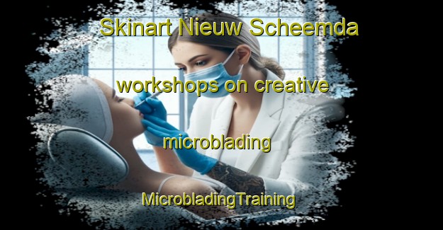 Skinart Nieuw Scheemda workshops on creative microblading | #MicrobladingTraining #MicrobladingClasses #SkinartTraining-Netherlands