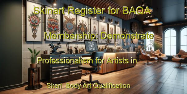 Skinart Register for BAQA Membership: Demonstrate Professionalism for Artists in Skarl | Body Art Qualification Authority | BAQA-Netherlands