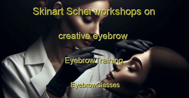 Skinart Schei workshops on creative eyebrow | EyebrowTraining | EyebrowClasses | SkinartTraining-Netherlands