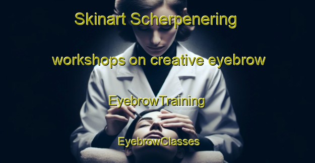 Skinart Scherpenering workshops on creative eyebrow | EyebrowTraining | EyebrowClasses | SkinartTraining-Netherlands
