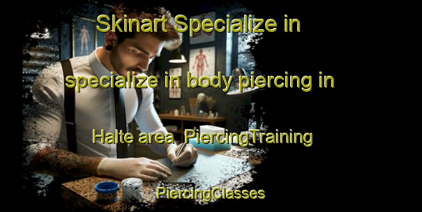 Skinart Specialize in specialize in body piercing in Halte area | #PiercingTraining #PiercingClasses #SkinartTraining-Netherlands