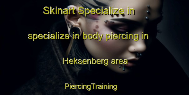 Skinart Specialize in specialize in body piercing in Heksenberg area | PiercingTraining | PiercingClasses | SkinartTraining-Netherlands
