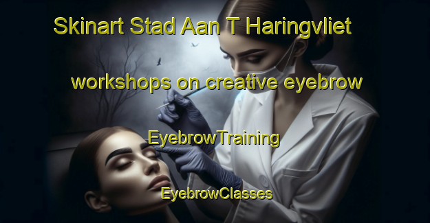 Skinart Stad Aan T Haringvliet workshops on creative eyebrow | EyebrowTraining | EyebrowClasses | SkinartTraining-Netherlands