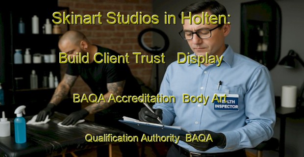 Skinart Studios in Holten: Build Client Trust - Display BAQA Accreditation | Body Art Qualification Authority | BAQA-Netherlands