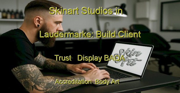 Skinart Studios in Laudermarke: Build Client Trust - Display BAQA Accreditation | Body Art Qualification Authority | BAQA-Netherlands