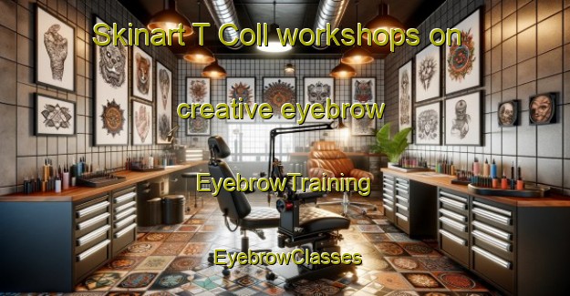 Skinart T Coll workshops on creative eyebrow | EyebrowTraining | EyebrowClasses | SkinartTraining-Netherlands