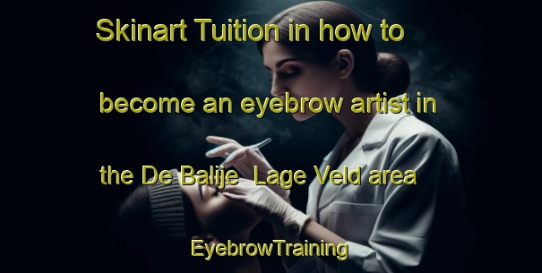 Skinart Tuition in how to become an eyebrow artist in the De Balije  Lage Veld area | EyebrowTraining | EyebrowClasses | SkinartTraining-Netherlands